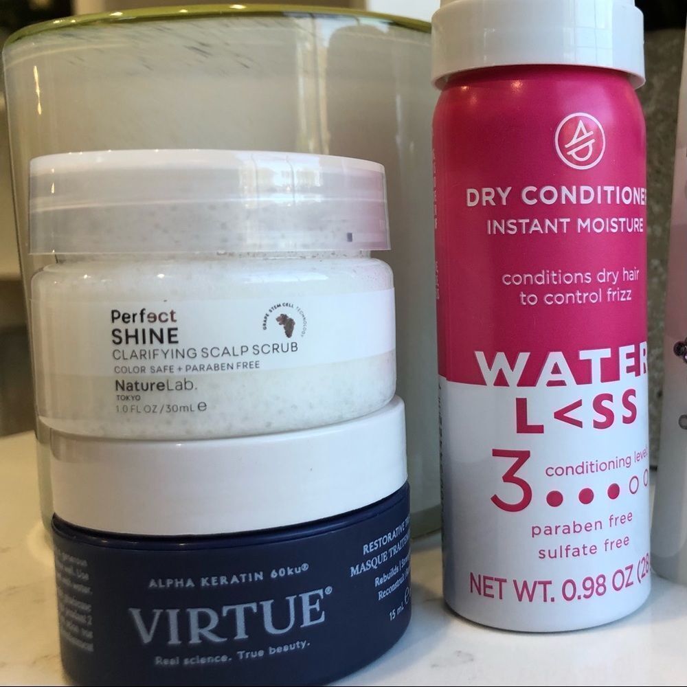 Best hair care bundle🆕Restorative Treatment Mask,Scalp Scrub, Conditioner Spray